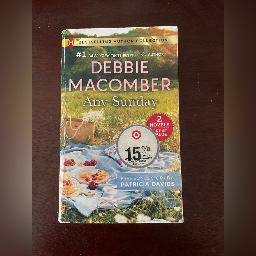 Any Sunday By Debbie Macomber Used Adult Fiction Novel